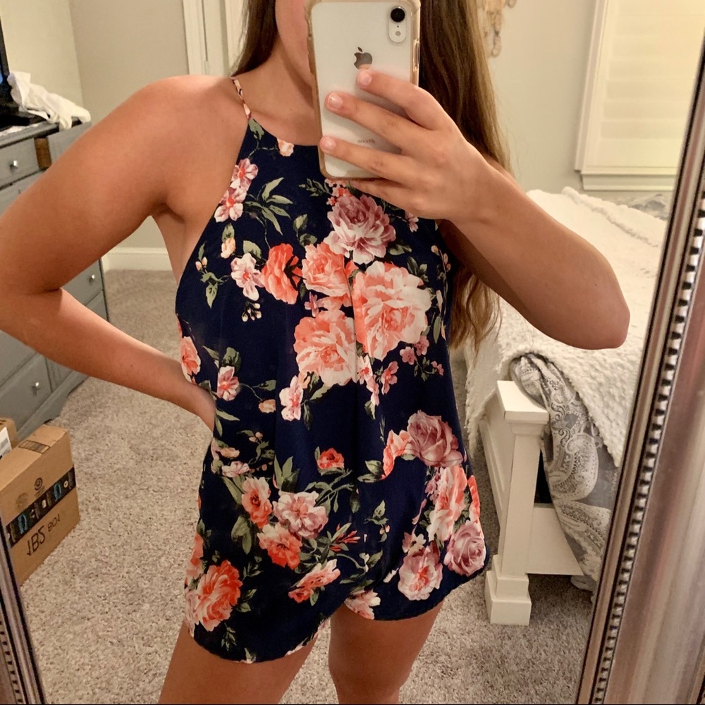 floral romper